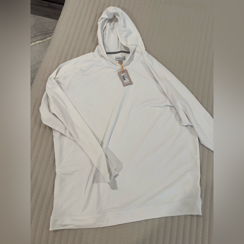 White light performance hoodie